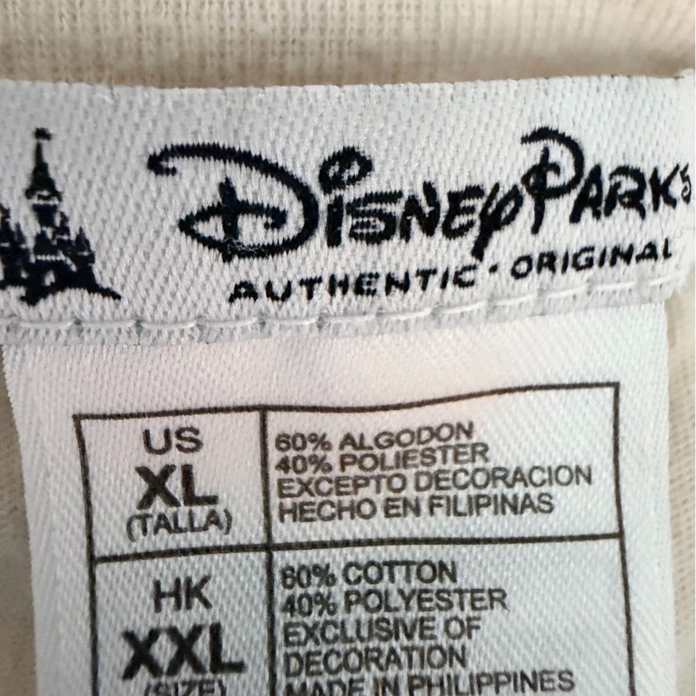Disney Mickey Mouse Stars T-Shirt - Cream and Blue - Picture 4 of 4